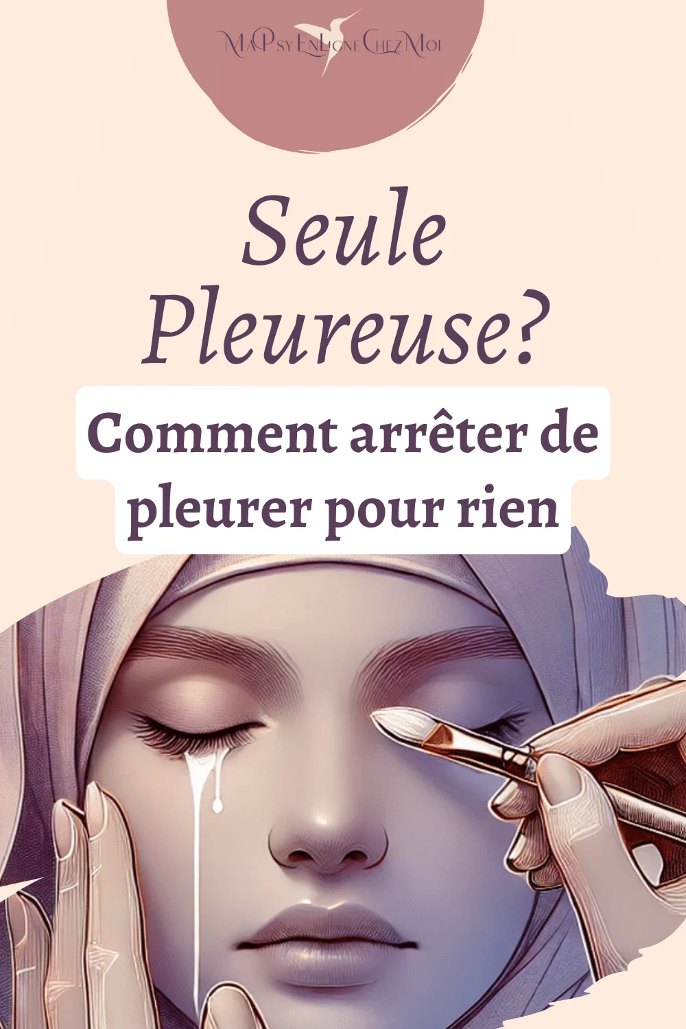 Les larmes sont là pour libérer le stress