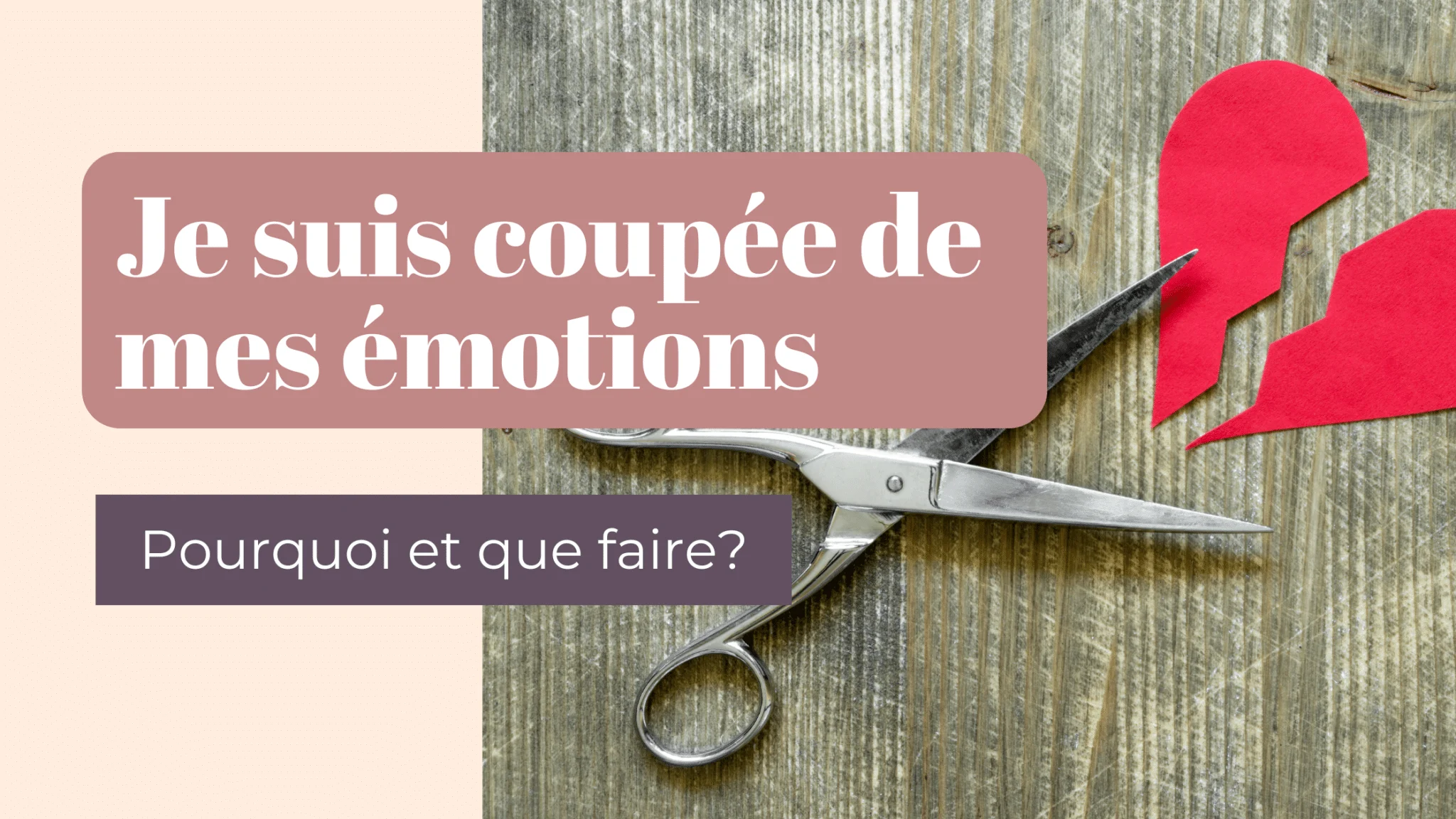 cette dissociation peut la rendre insensible non seulement à la douleur, mais aussi à la joie